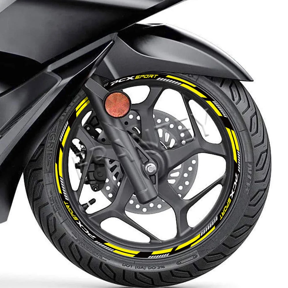 Reflective Wheel Stickers for Honda PCX